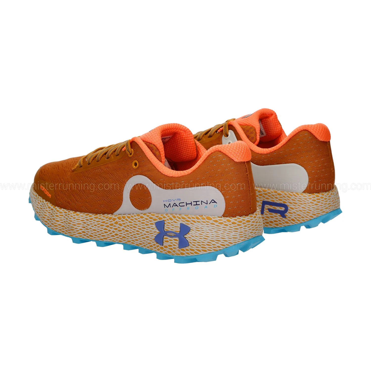 Under Armour Hovr Machina Off Road sneakers - Honey Orange/Blue Surf