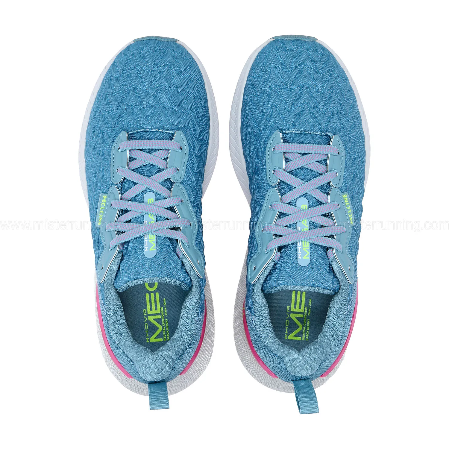 Under Armour HOVR Mega 3 Clone Water Mist Grey.