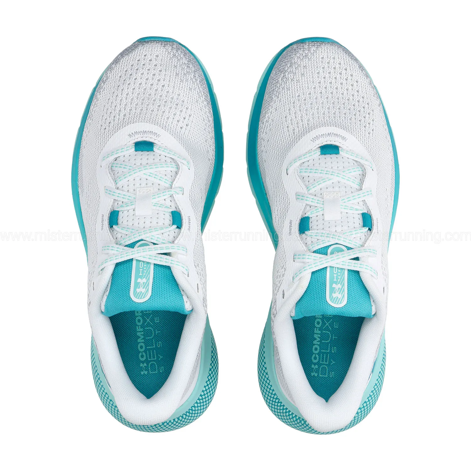 Under Armour HOVR Turbulence 2 White Circuit Teal