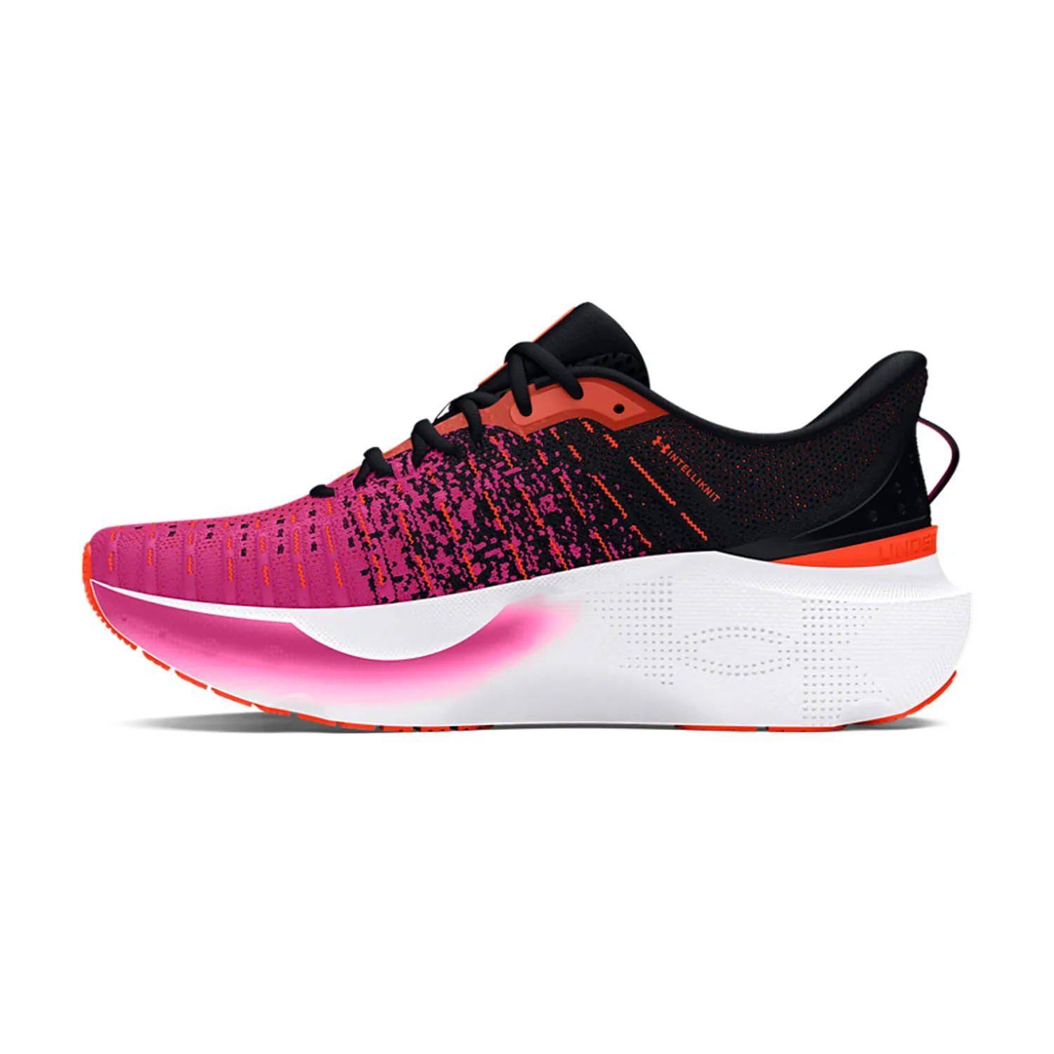 Under Armour Infinite Elite Athletic Shoes Black/Astro Pink/Phoenix Fire