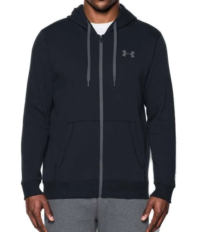 Under Armour Men’s Rival Fitted Full-Zip Hoodie  #1302290-001