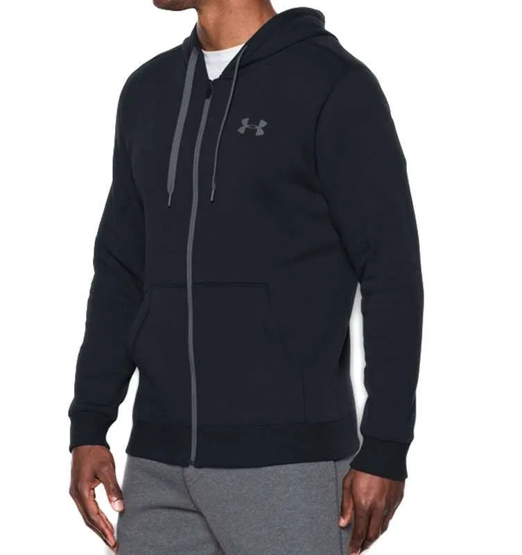 Under Armour Men’s Rival Fitted Full-Zip Hoodie  #1302290-001