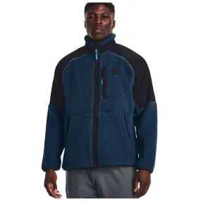 Under Armour Men’s UA Legacy Sherpa Full-Zip – Petrol Blue / Black