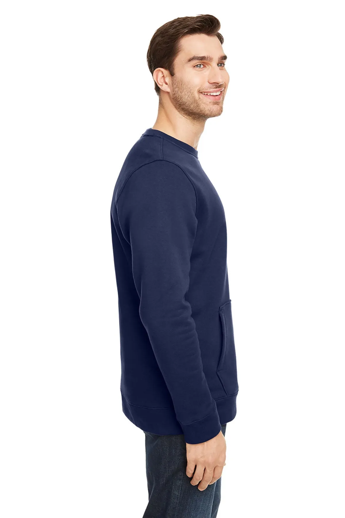 Under Armour Men's Hustle Sweatshirt, Midnight Navy [GuidePoint Security]