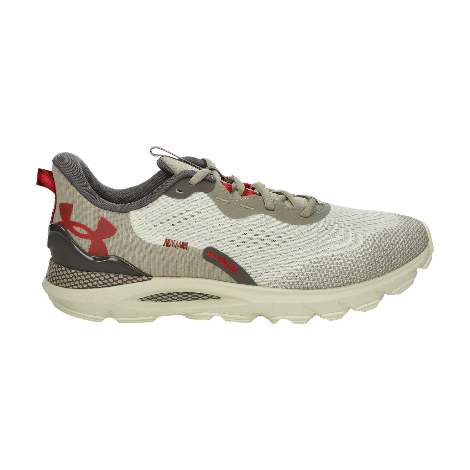 Under Armour Sonic Training Shoes in Silt, Fresh Clay, and Cinna Red.