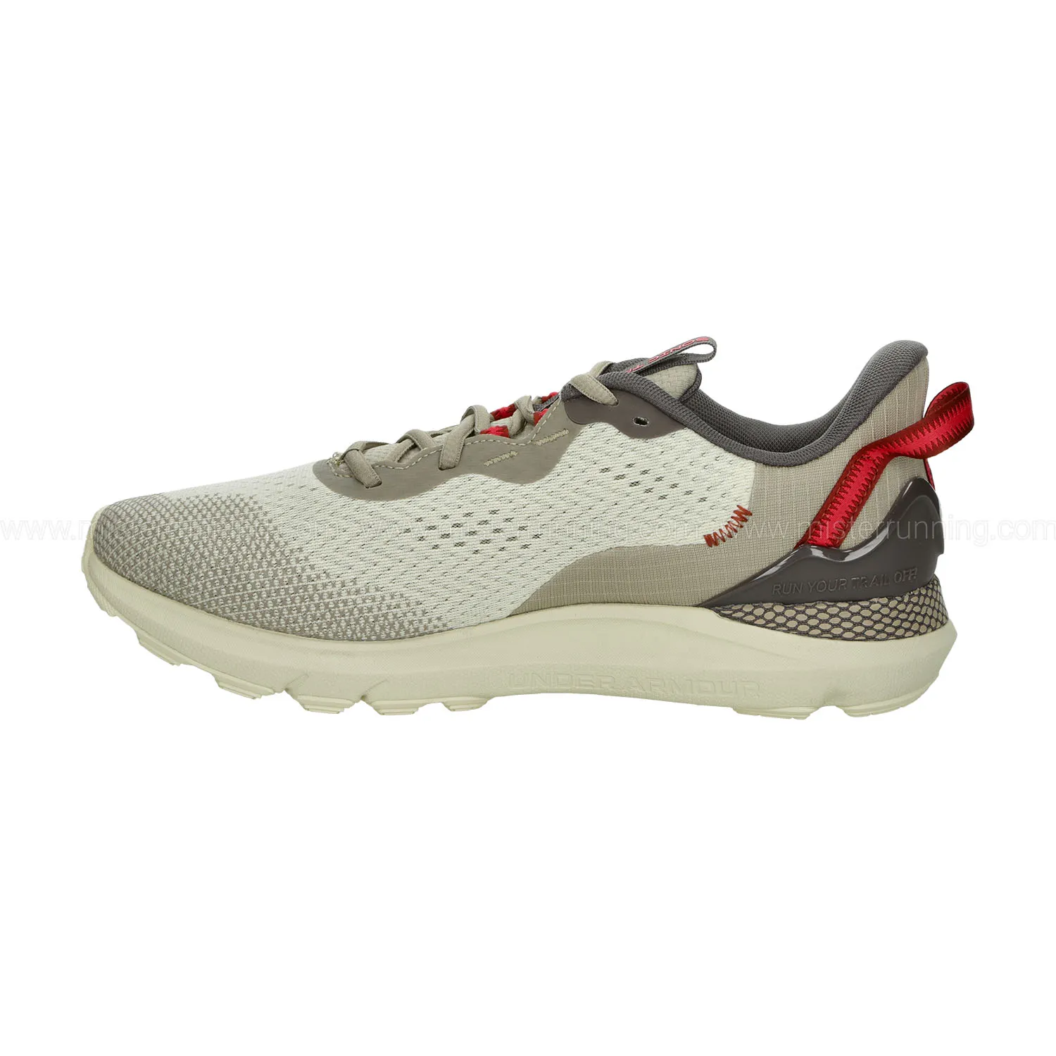 Under Armour Sonic Training Shoes in Silt, Fresh Clay, and Cinna Red.