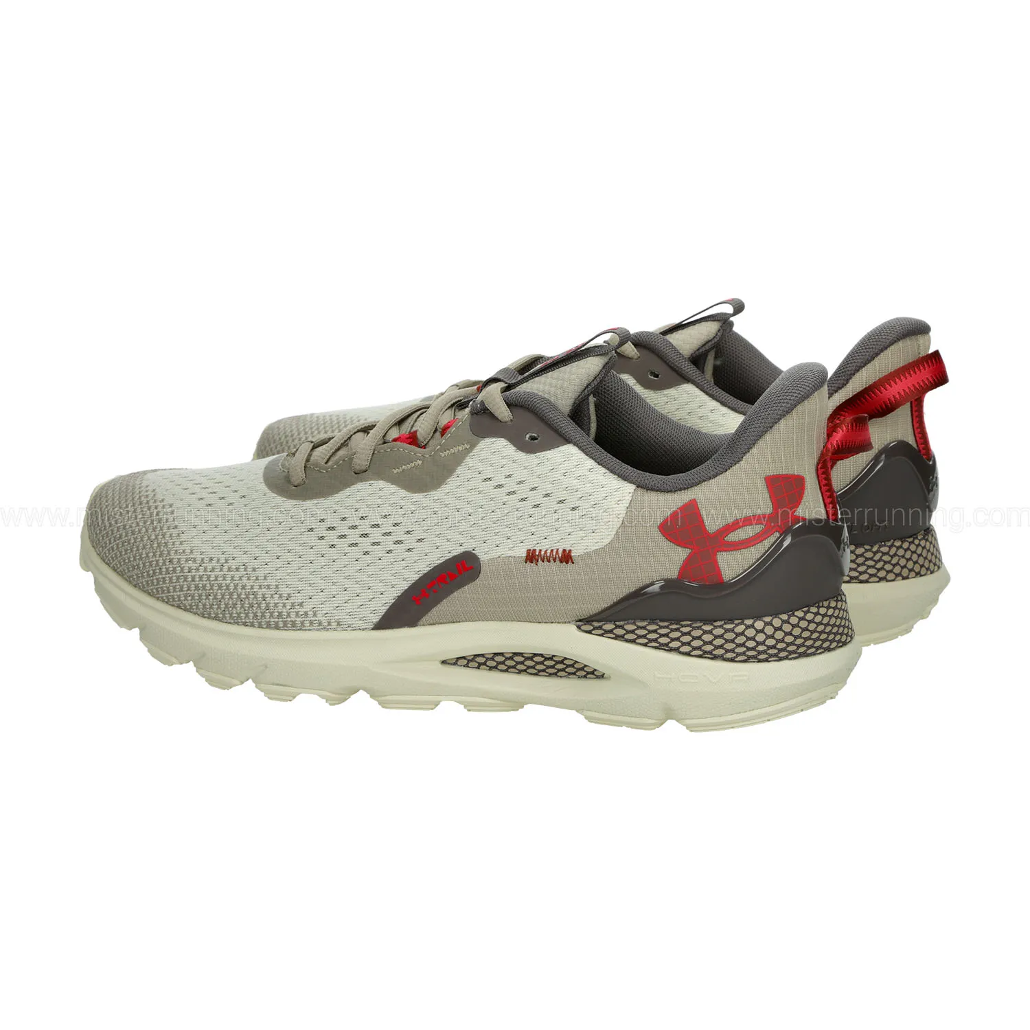 Under Armour Sonic Training Shoes in Silt, Fresh Clay, and Cinna Red.