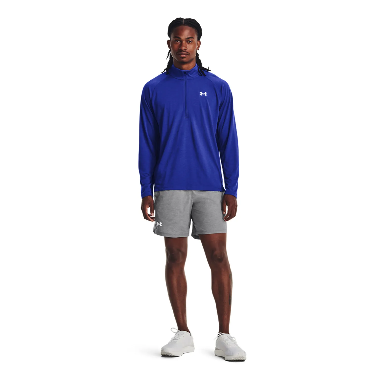 Under Armour Streaker Half Zip Maglia  Team Royal