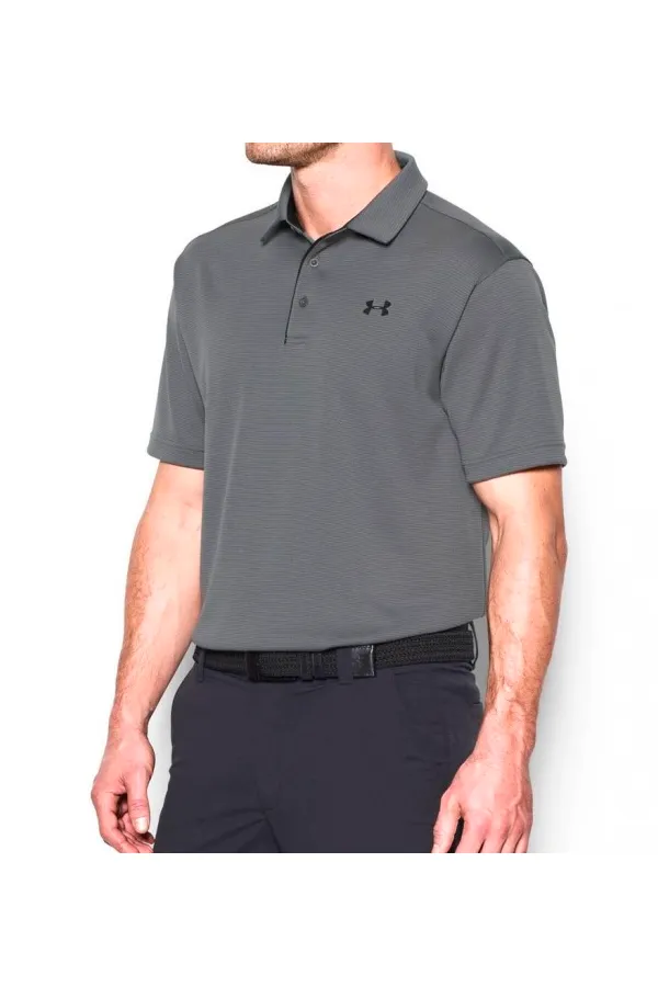 Under Armour Tech 2.0 Grey Polo Shirt