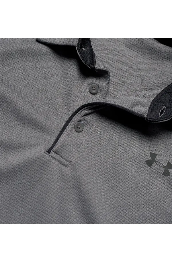 Under Armour Tech 2.0 Grey Polo Shirt