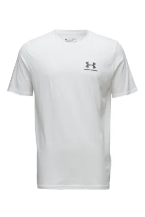 Under Armour White Logo Tee