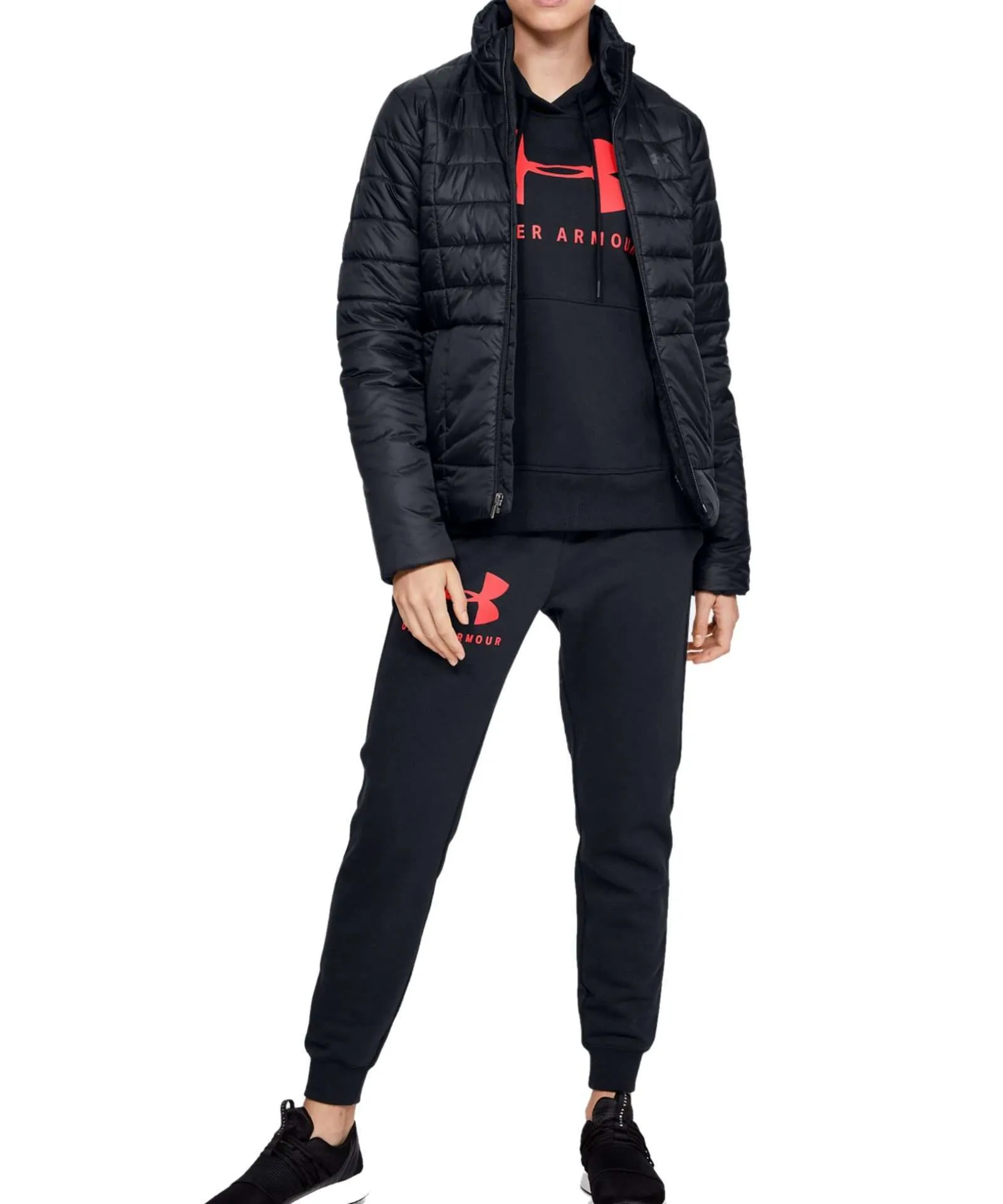 Under Armour Women’s Insulated Jacket (Black/Jet Gray)