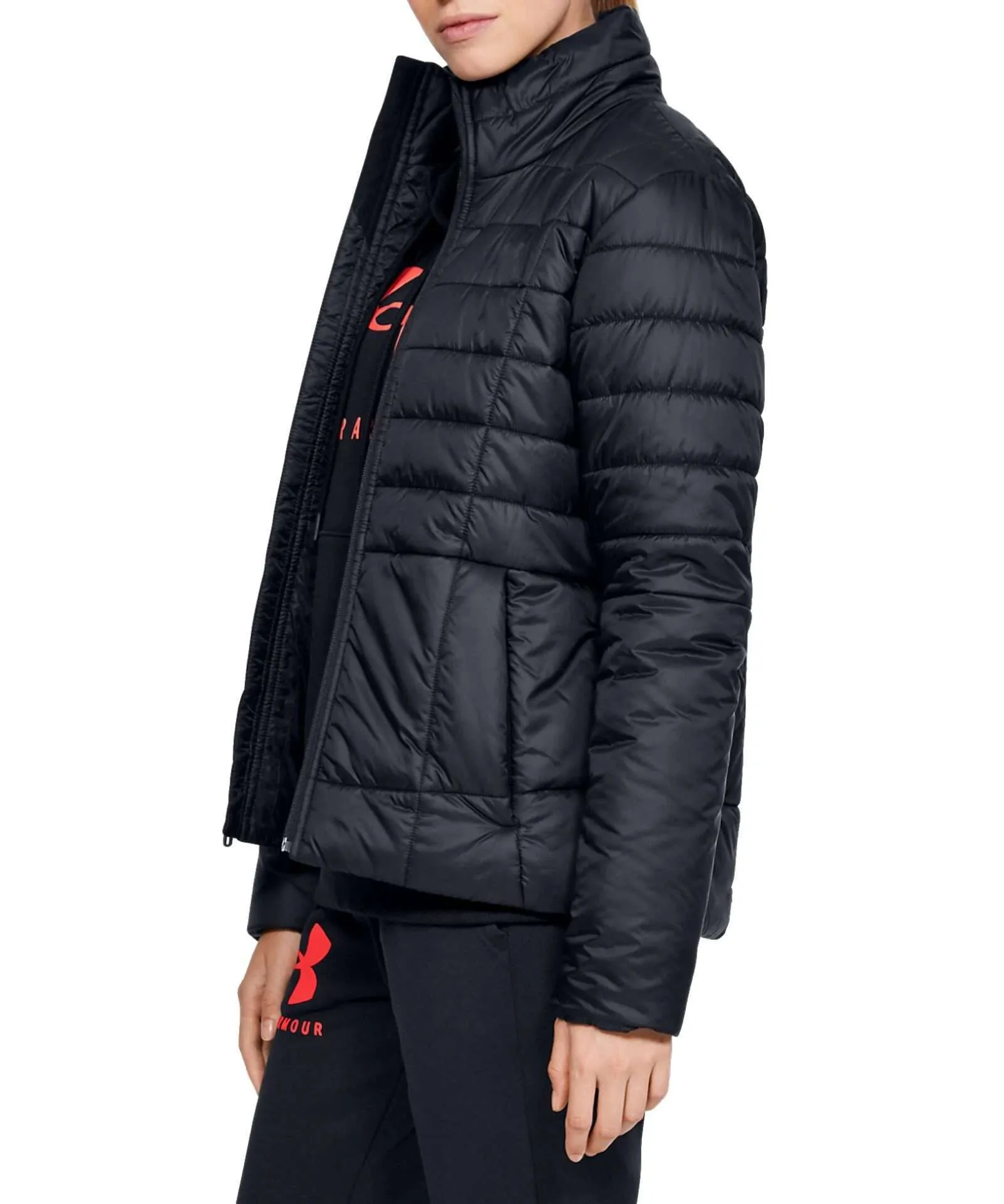 Under Armour Women’s Insulated Jacket (Black/Jet Gray)