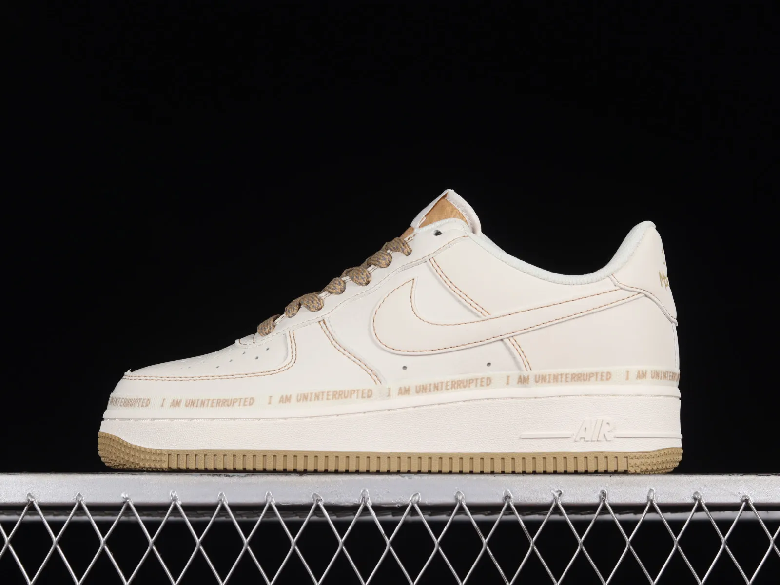 Uninterrupted x Nike Air Force 1 07 Low MORE THAN Khaki White UN0824-332