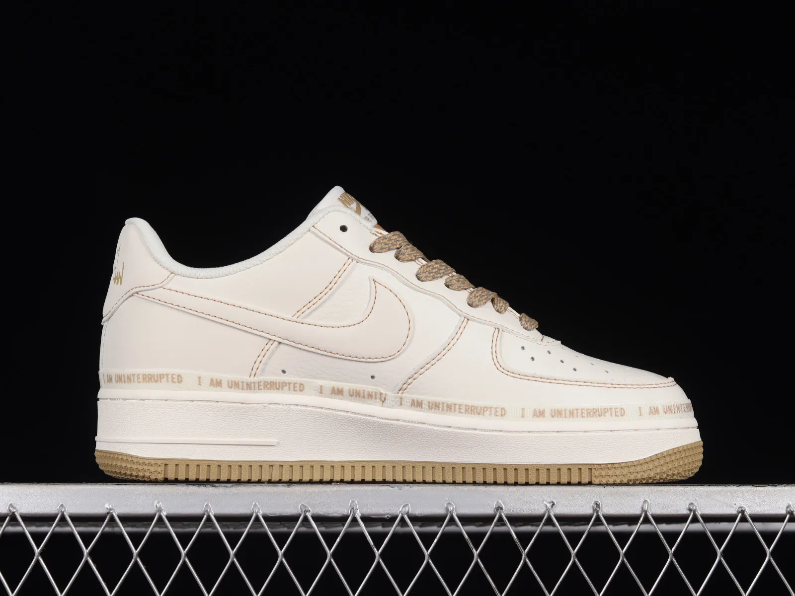 Uninterrupted x Nike Air Force 1 07 Low MORE THAN Khaki White UN0824-332