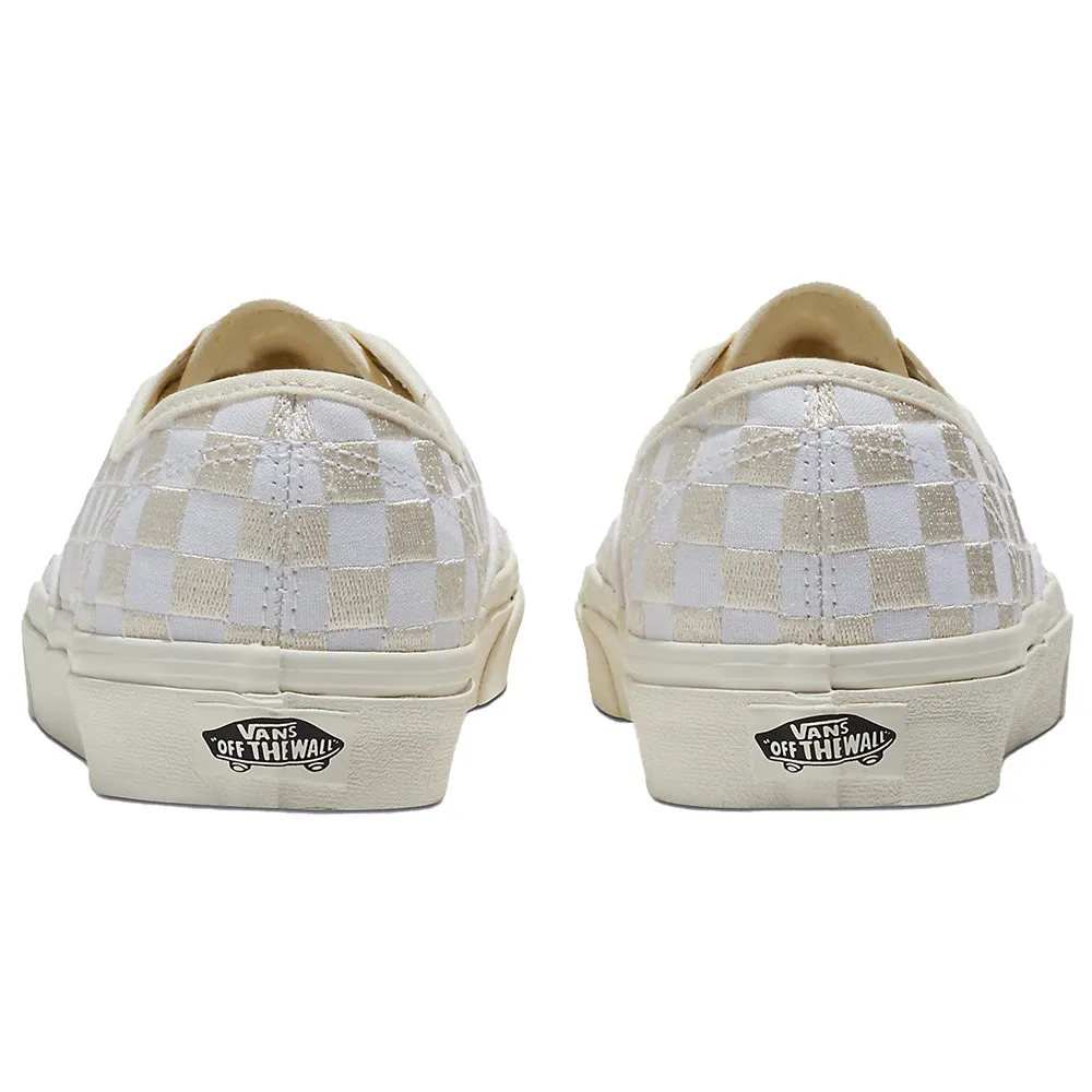 Vans Authentic Checkerboard Embroidered Shoes