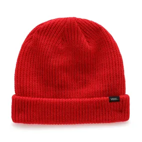 Vans beanie for boys in True Red color.