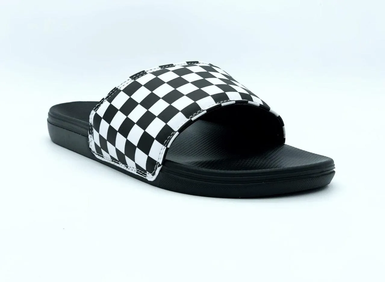 Vans Checkerboard Black/White Unisex Sandals