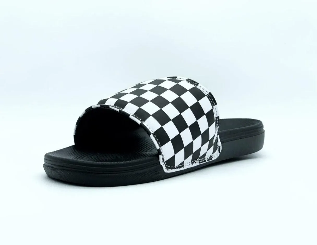 Vans Checkerboard Black/White Unisex Sandals