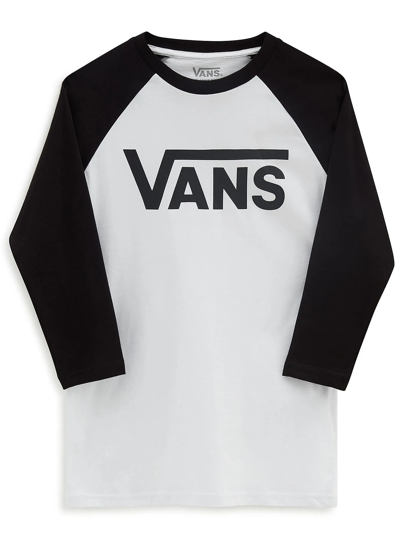 Vans Classic Long Sleeve T-Shirt for Boys Ages 7-14.