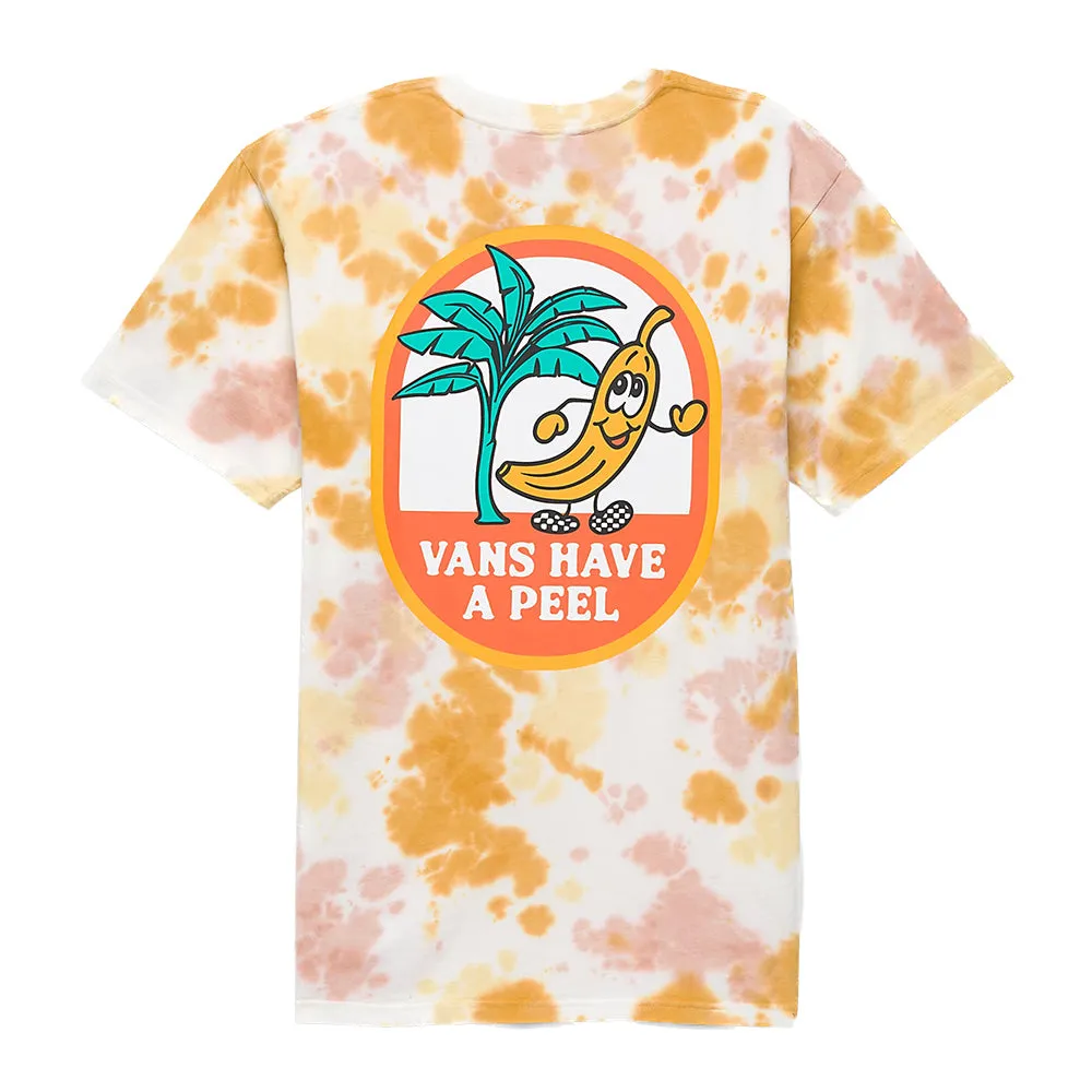 Vans Classic Tie Dye T-Shirt with Peeling Pattern