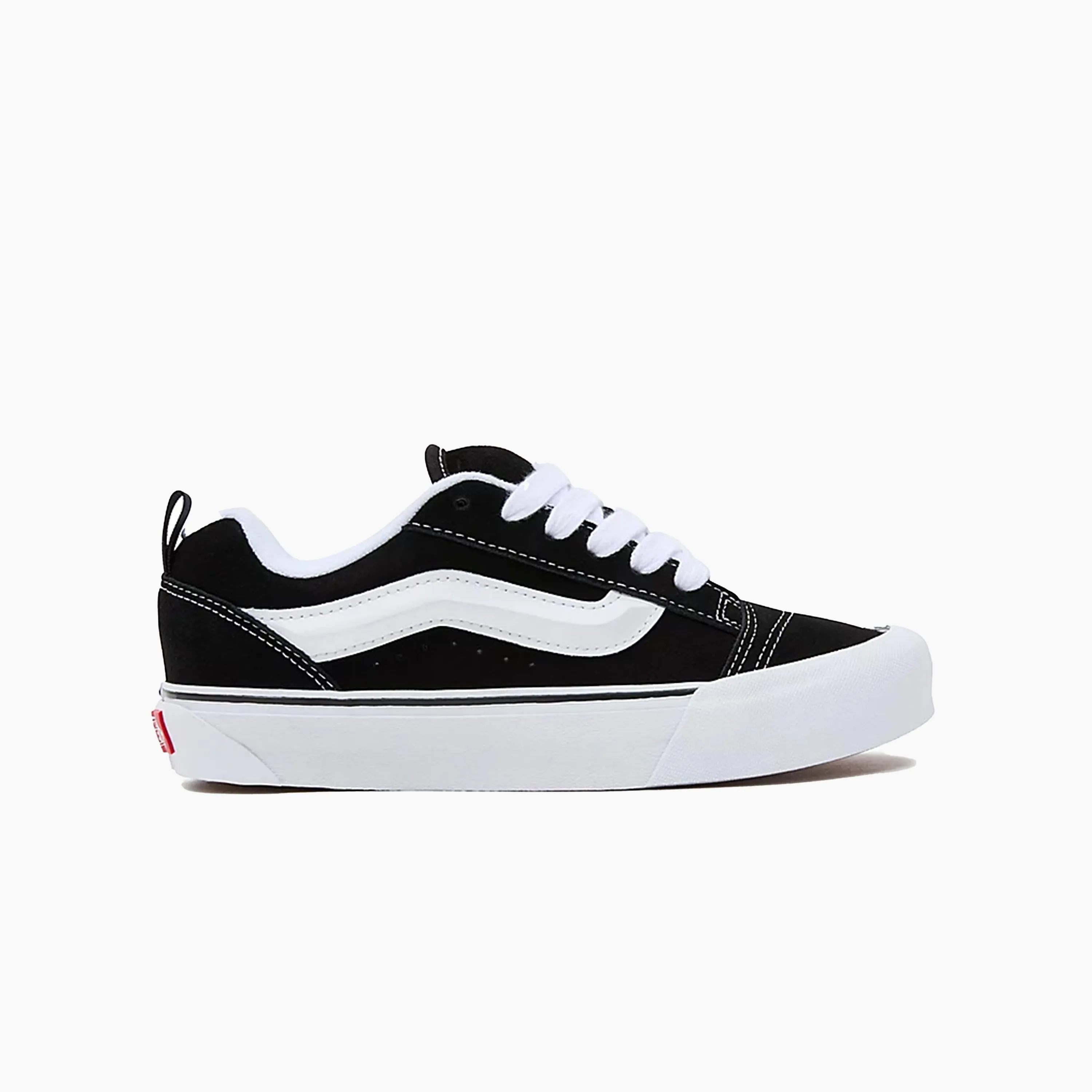 VANS KNU SKOOL BLACK & TRUE WHITE - VN0009QC6BT