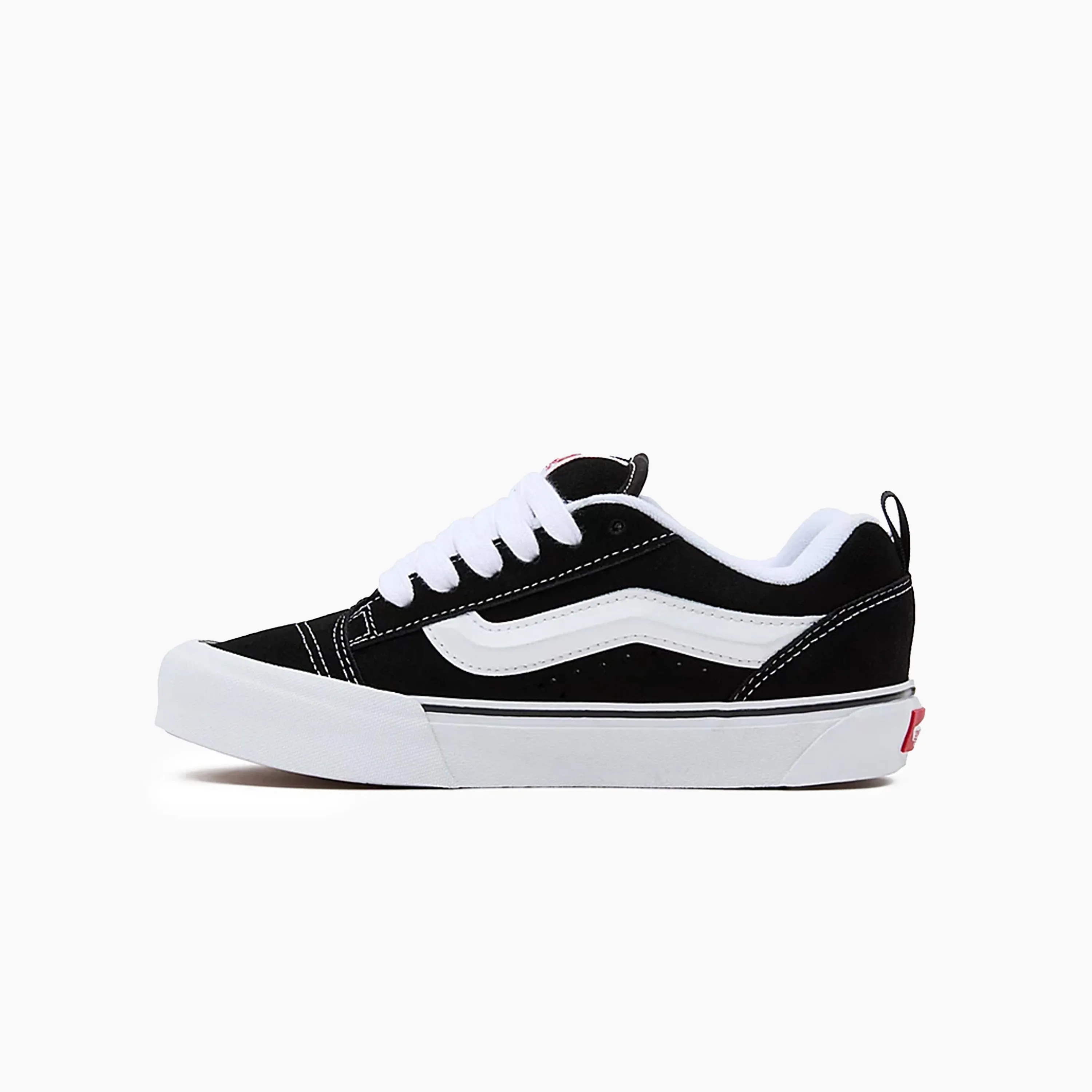 VANS KNU SKOOL BLACK & TRUE WHITE - VN0009QC6BT