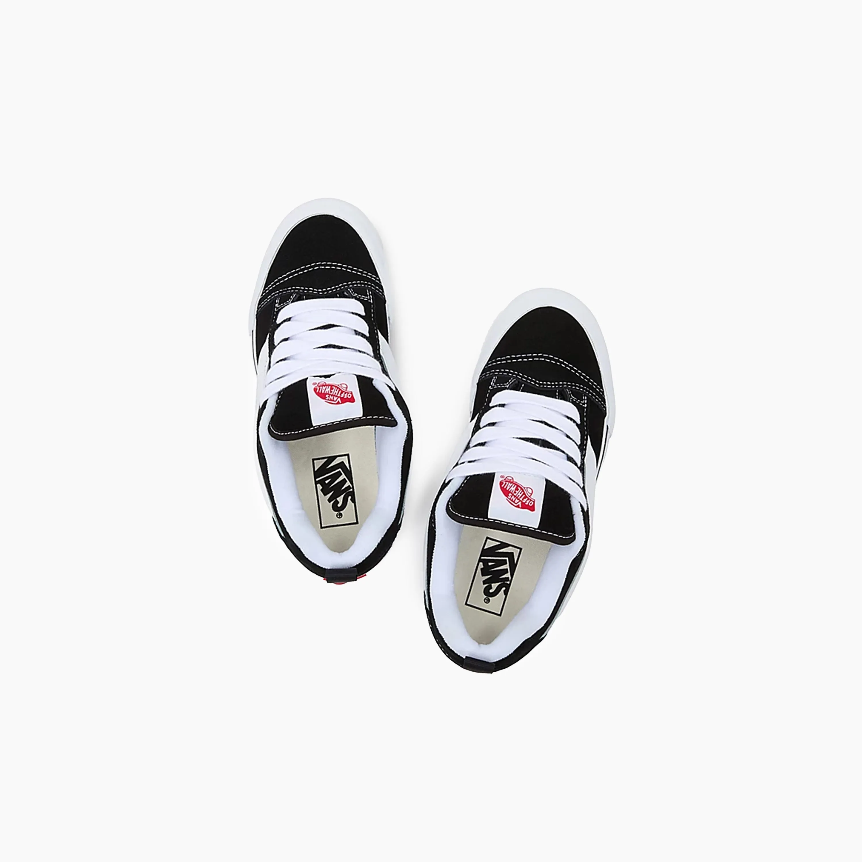 VANS KNU SKOOL BLACK & TRUE WHITE - VN0009QC6BT