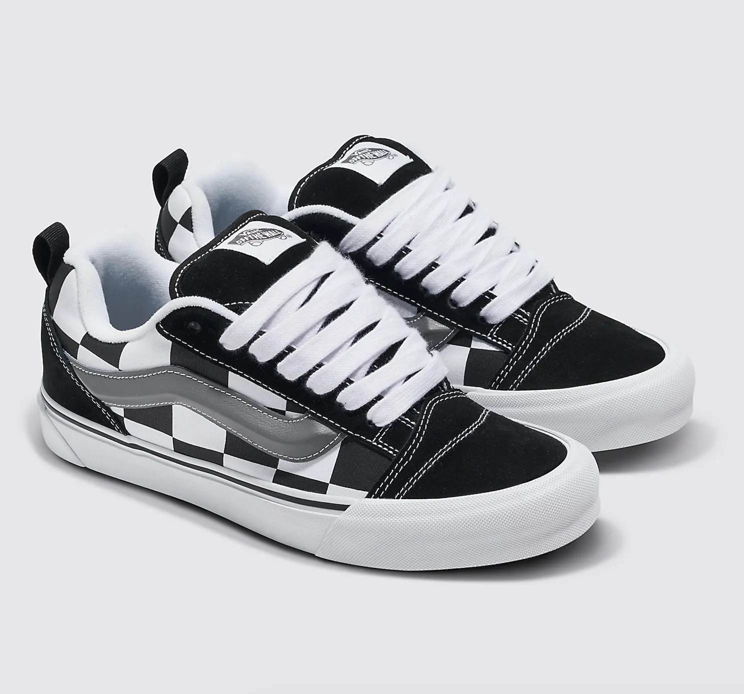 Vans Mega Checkerboard Knu-Skool Classic - Black