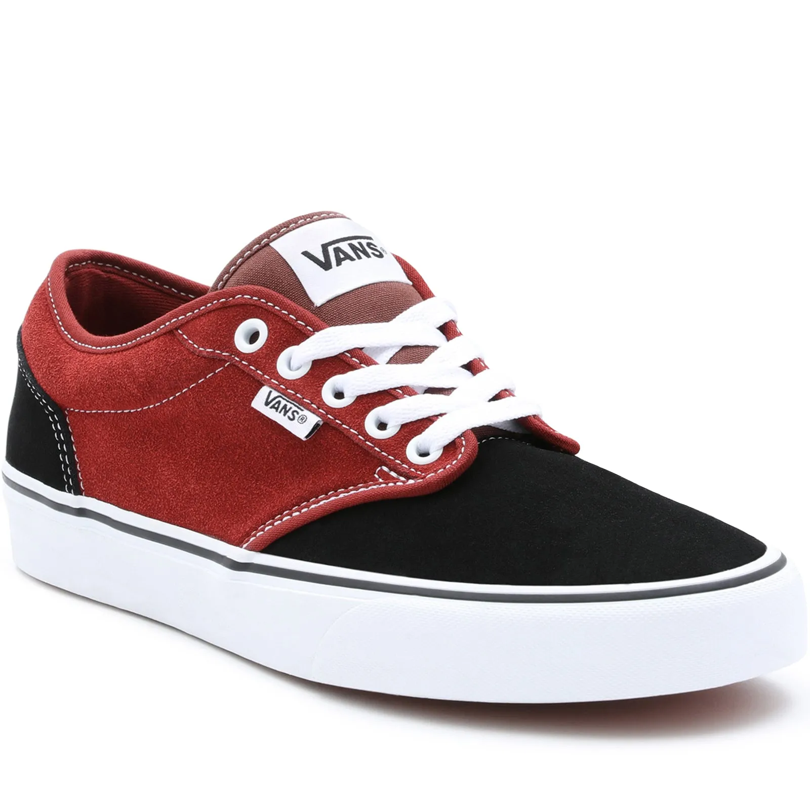 Vans Mens Atwood Low Rise Canvas Trainers - Black