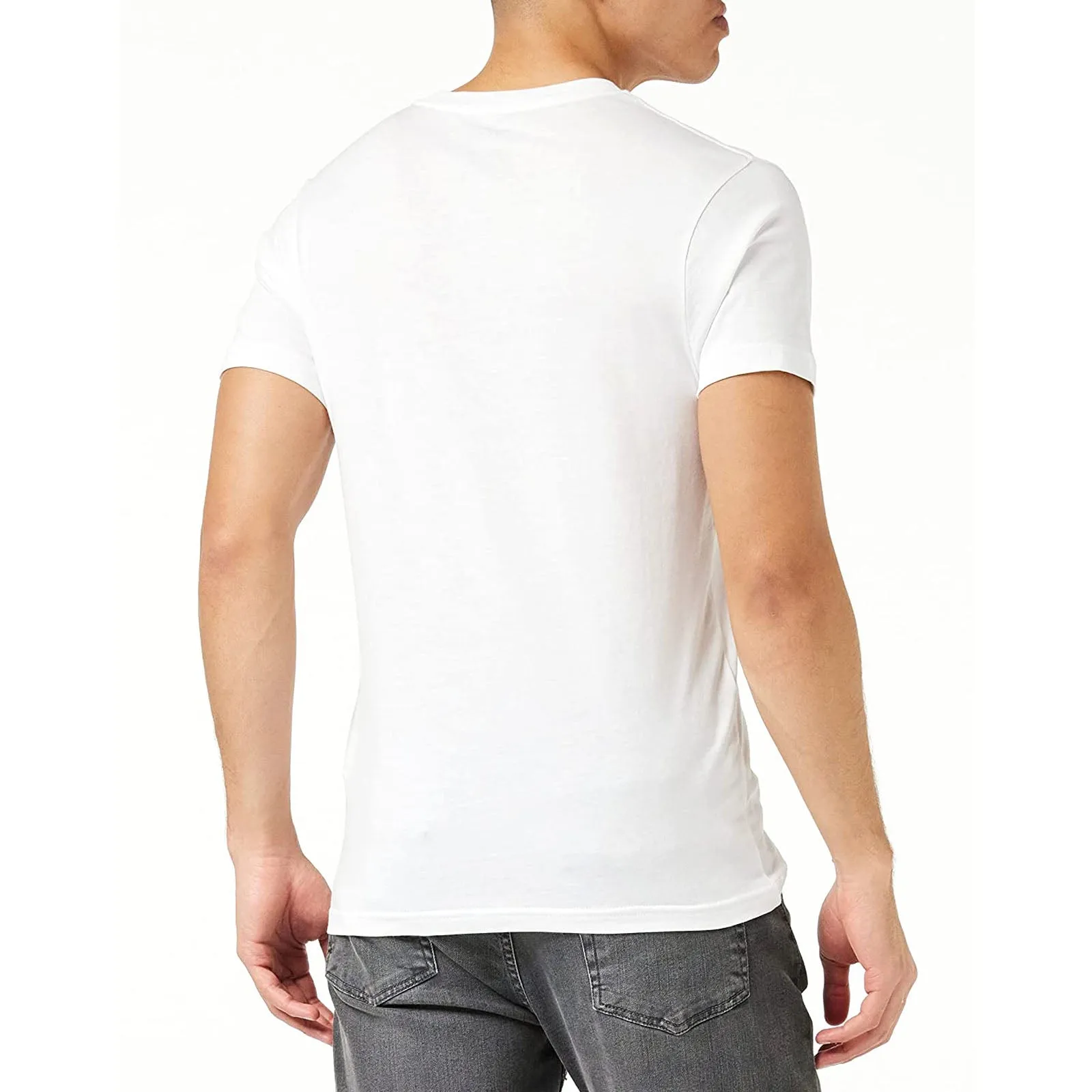 Vans Mens Wrecked Angle Crew Neck T-Shirt - White