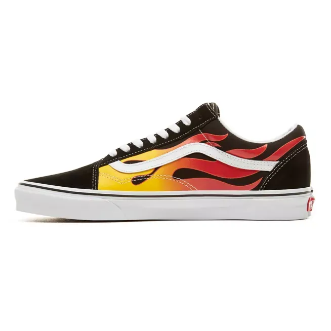 Vans Old Skool Flame Black/Black/True White