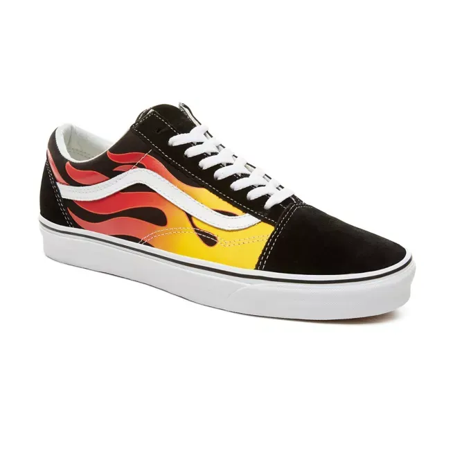 Vans Old Skool Flame Black/Black/True White