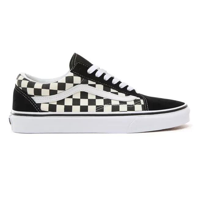 Vans Old Skool Primary Check Black White