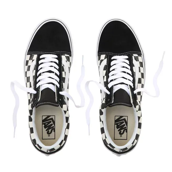 Vans Old Skool Primary Check Black White