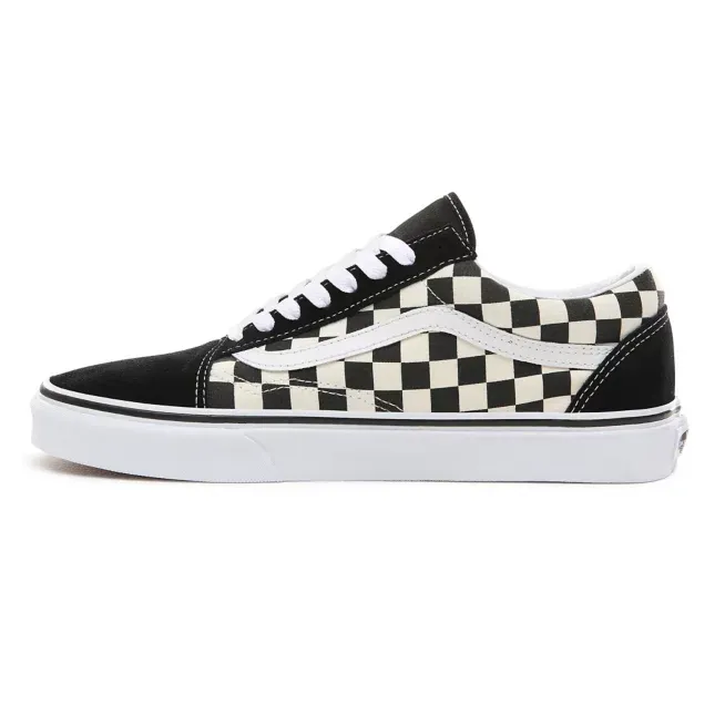 Vans Old Skool Primary Check Black White