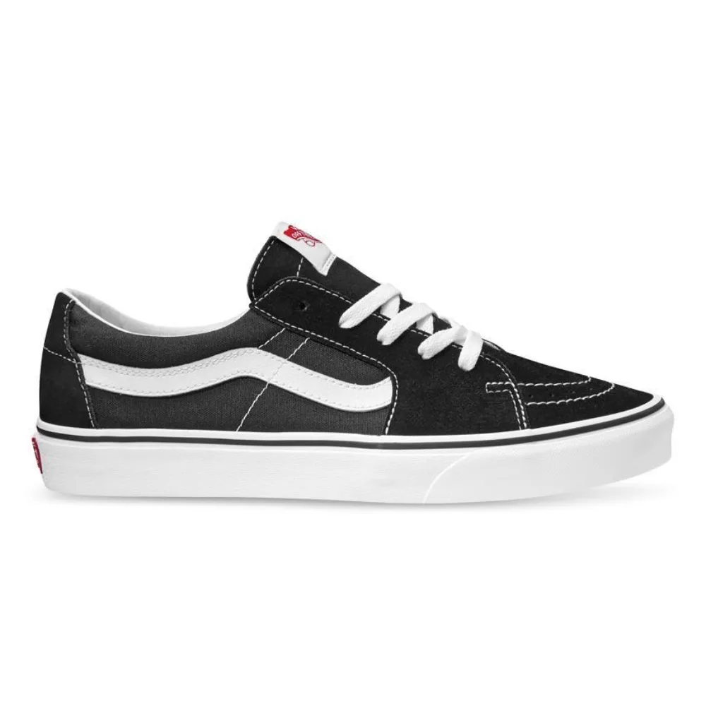 Vans Sk8-Low Black/White Skate Shoes