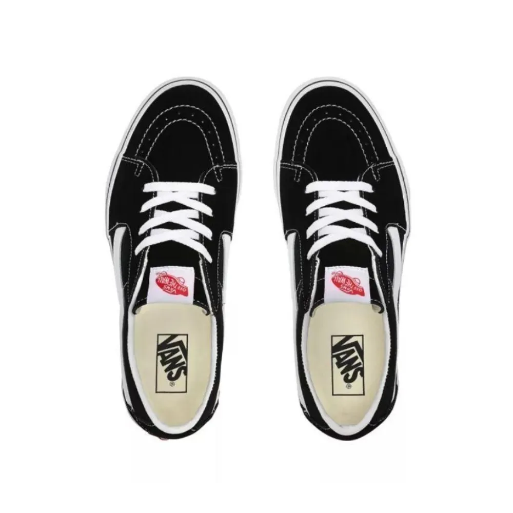 Vans Sk8-Low Black/White Skate Shoes