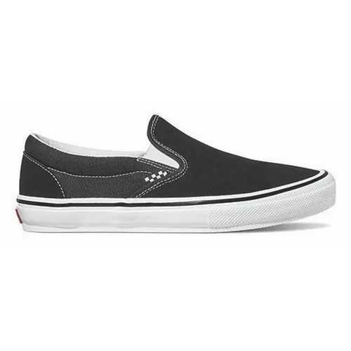 Vans Skate Slip On Shoes - Black and White