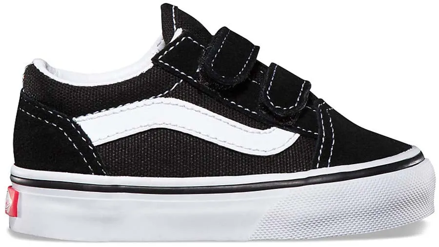 Vans Toddler Old Skool V Black/White