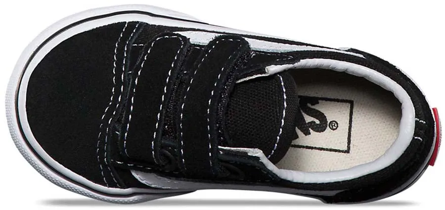 Vans Toddler Old Skool V Black/White