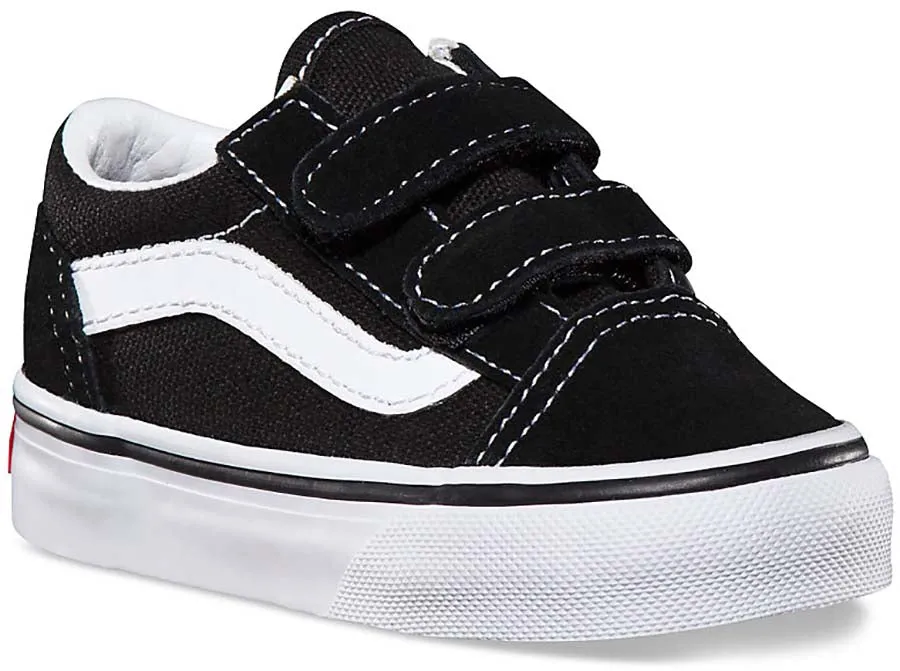 Vans Toddler Old Skool V Black/White