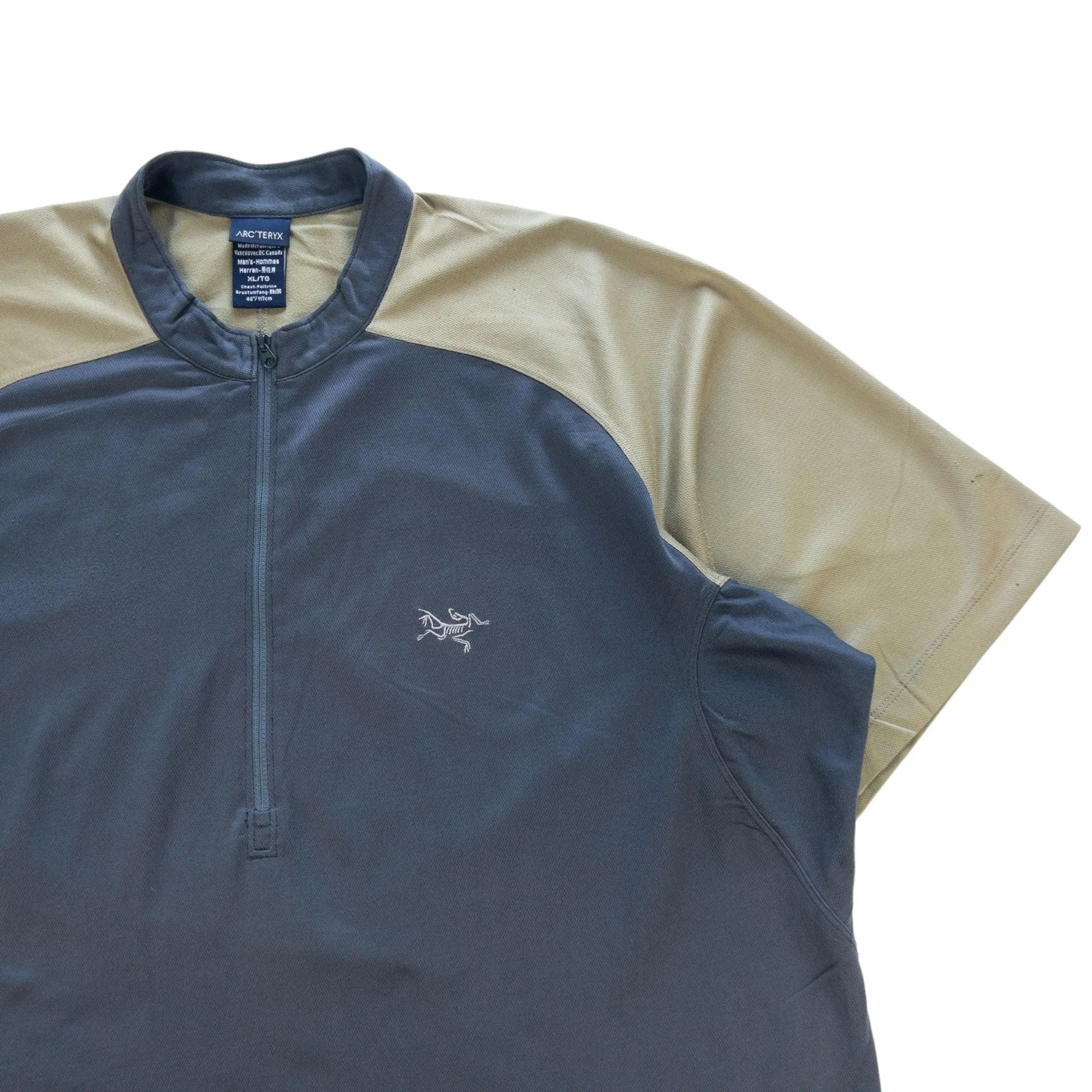 Vintage Arcteryx Q Zip T Shirt Size XL