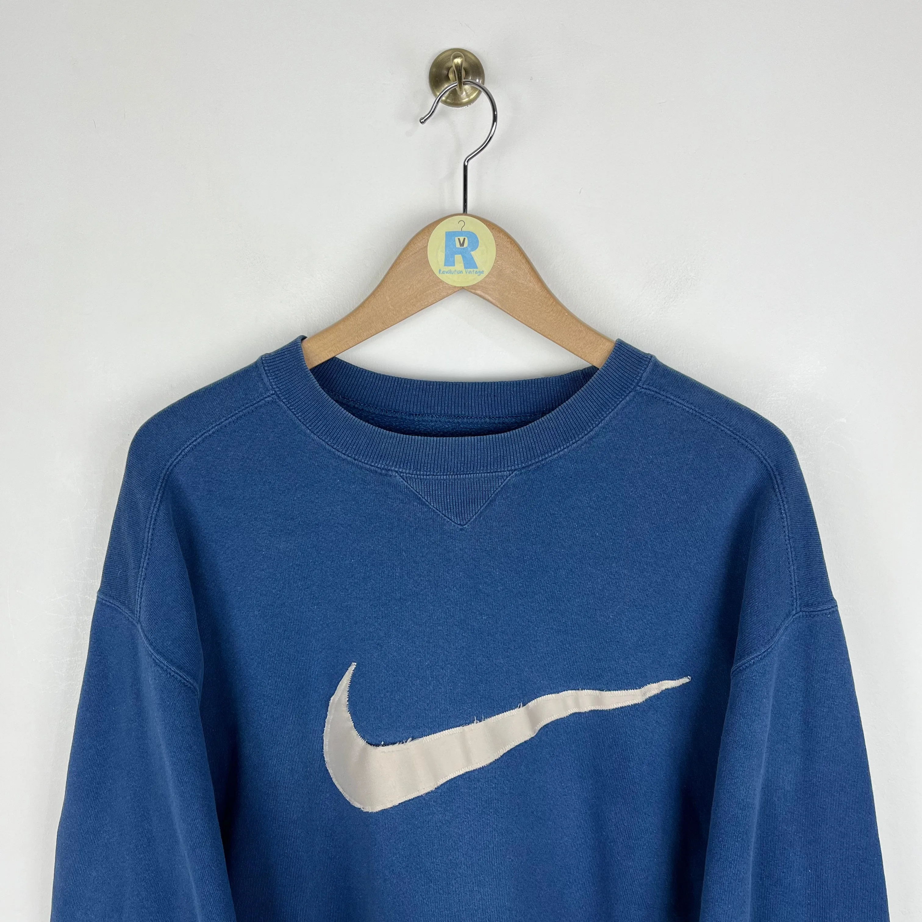 Vintage Nike Sweatshirt - Medium/Large - Embroidered | Shop Now