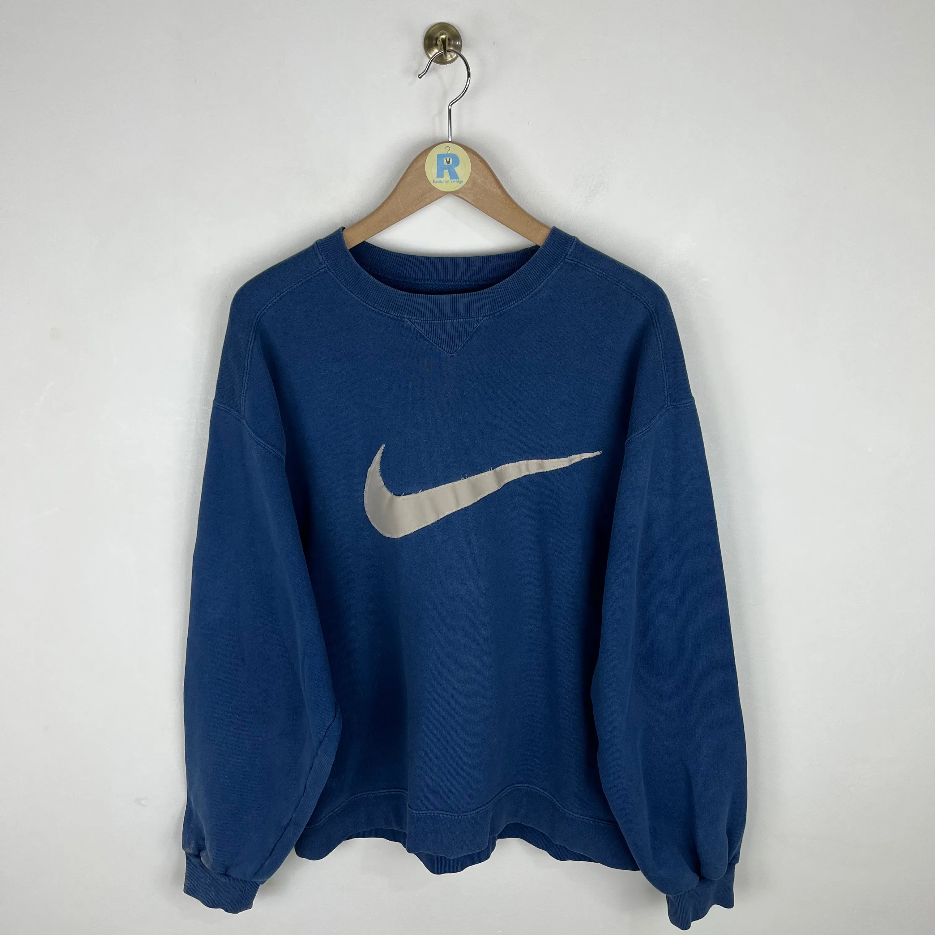 Vintage Nike Sweatshirt - Medium/Large - Embroidered | Shop Now