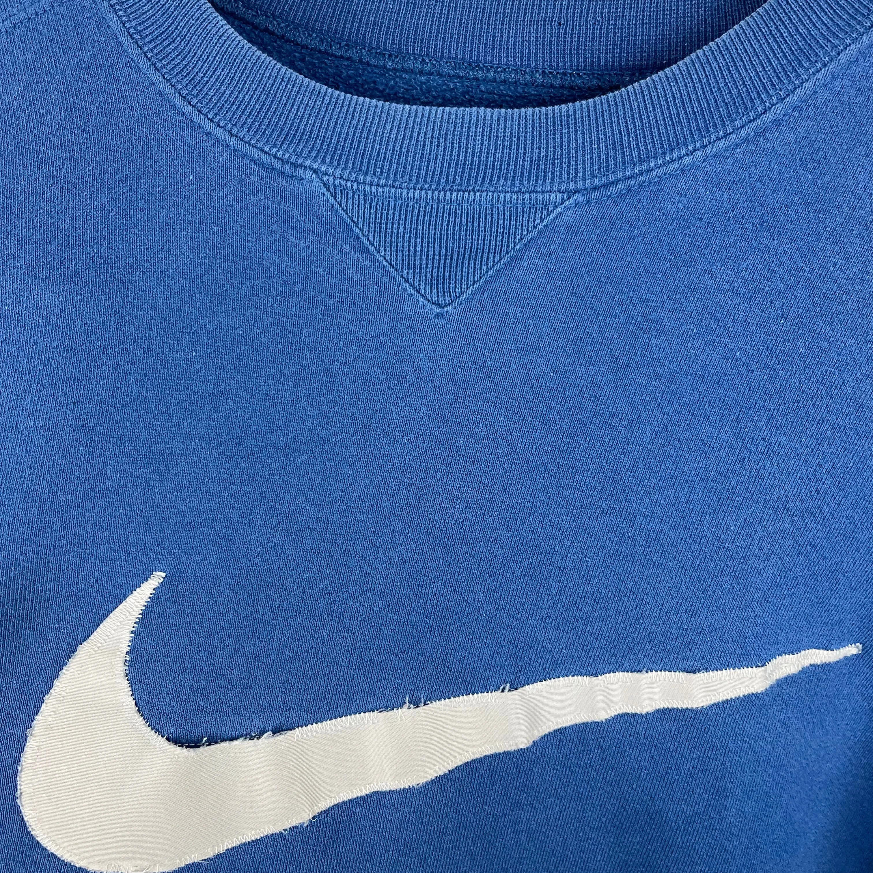 Vintage Nike Sweatshirt - Medium/Large - Embroidered | Shop Now