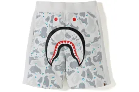 White BAPE Shark Shorts.