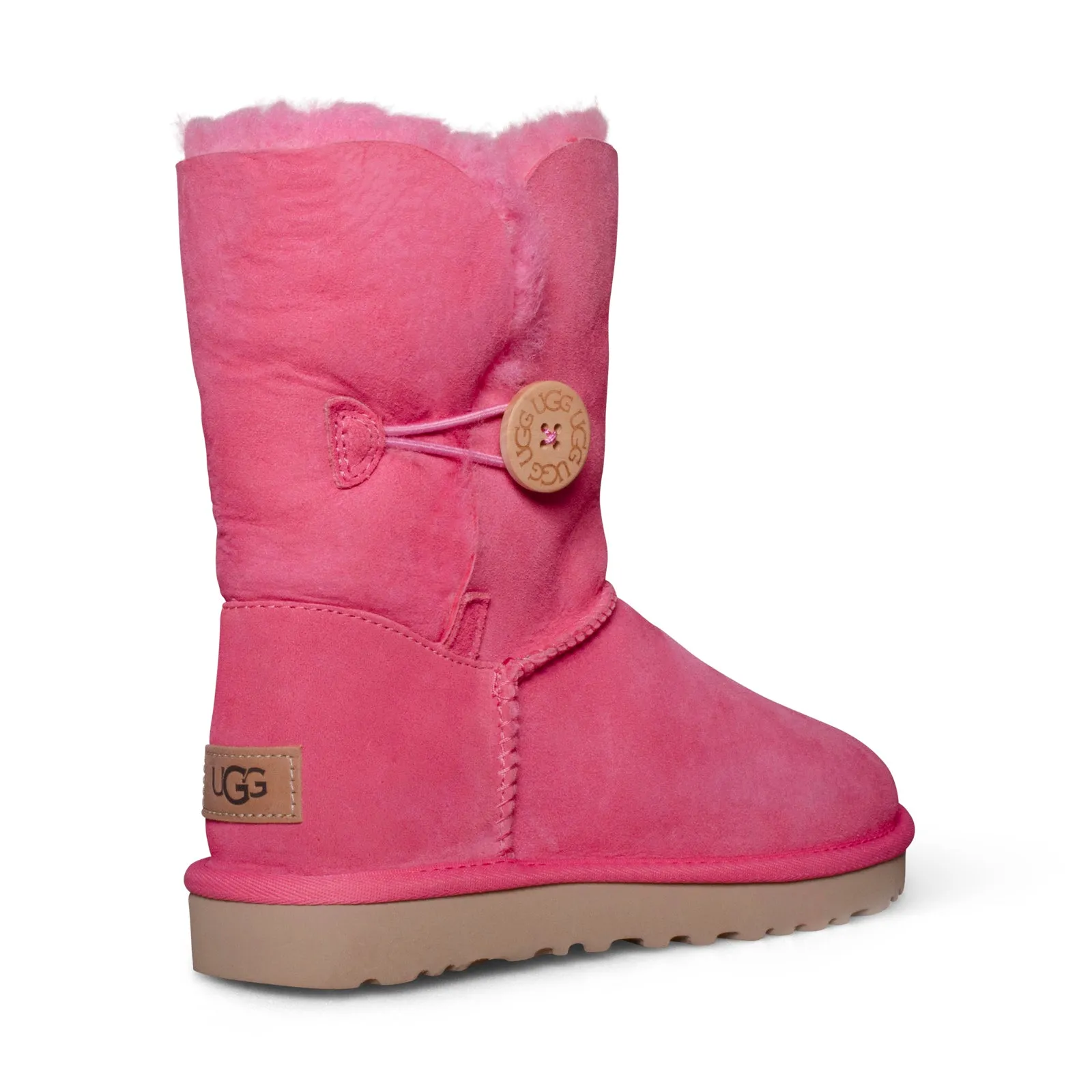 Women's UGG Bailey Button II Pink Rose Boots