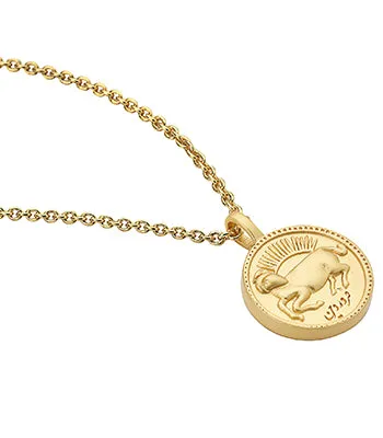 Zodiac Sign Necklace Aries